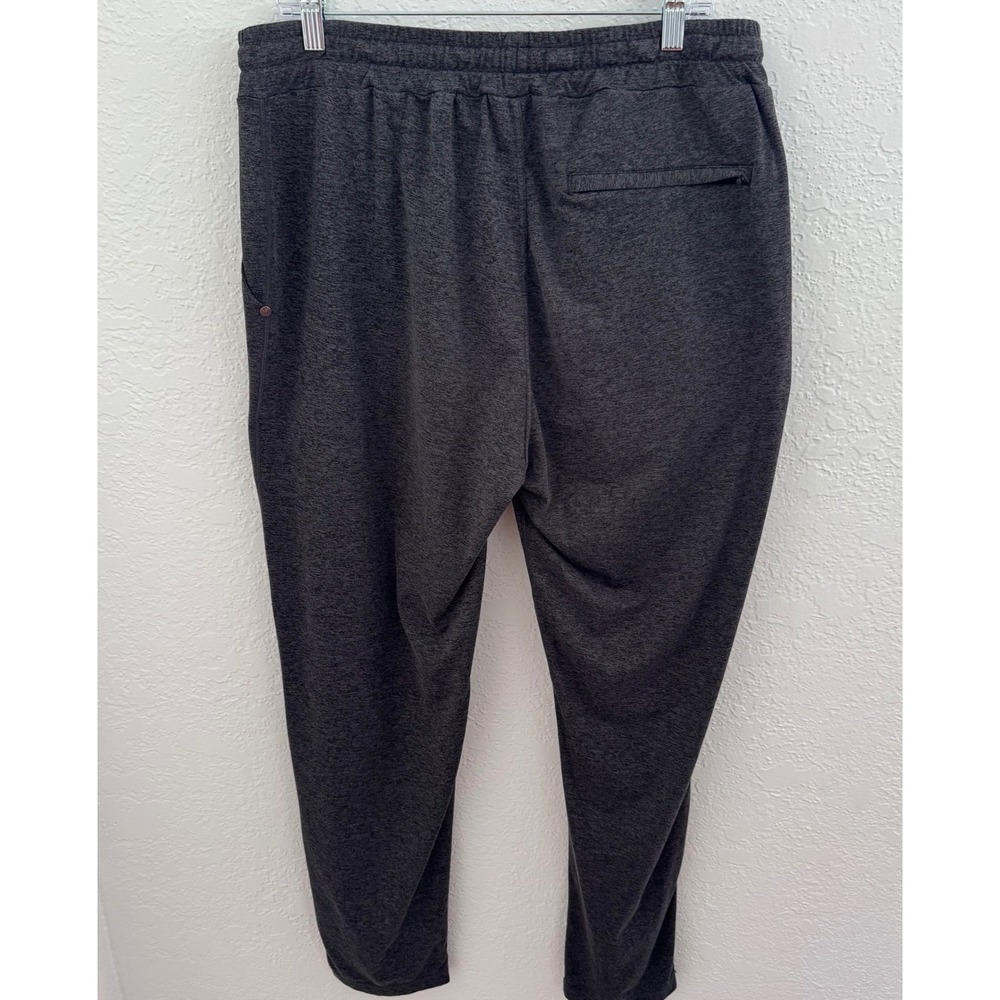 Vuori Ponto Performance Pant DreamKnit Joggers Large Charcoal Heather Athleisure - Picture 8 of 13